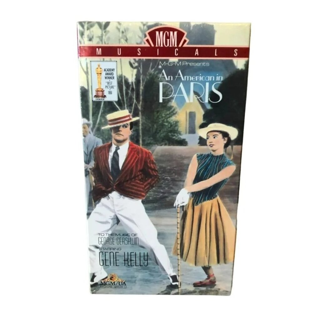 New - An American in Paris VHS Gene Kelly George Gershwin Classic MGM Sealed
